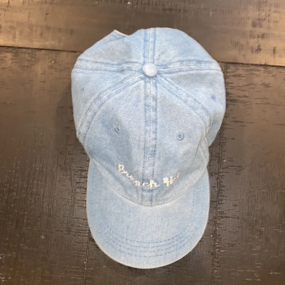 David and Young Brunch Hat Light Denim Wash One Size Velcro‌‌‌‌‌‌‌‌‌‌‌‌‌‌‌‌‌